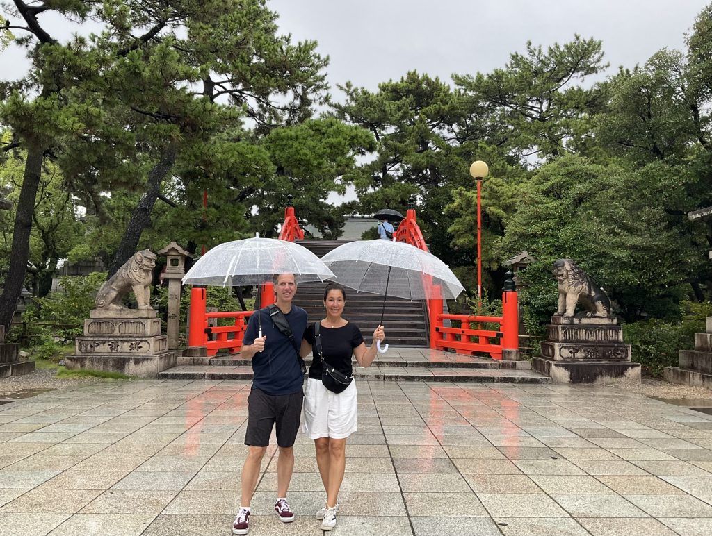 Osaka in Half a Day: @ Osaka Castle & @ Sumiyoshi Taisha Shrine
