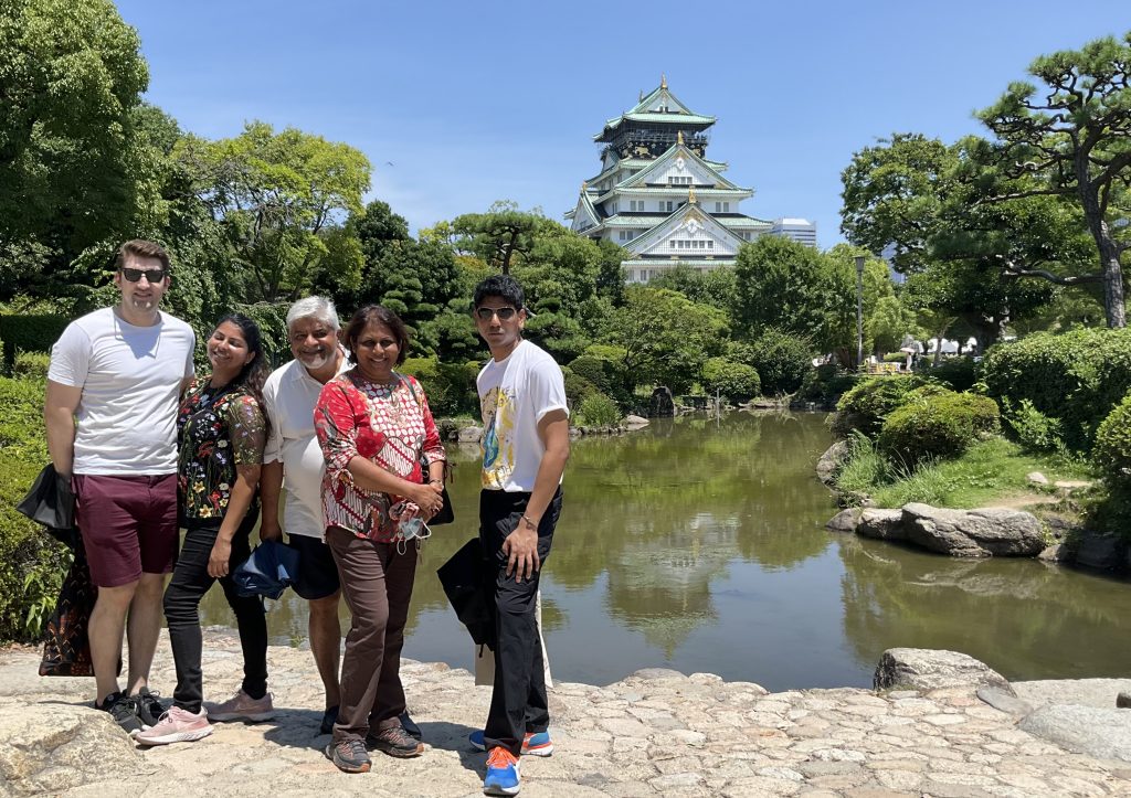 Osaka: @ Shitennoji Temple & @ Namba Yasaka Shrine