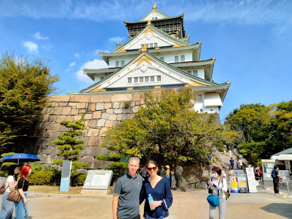 Osaka in One Day: Osaka Castle and stay there. & Dotonbori