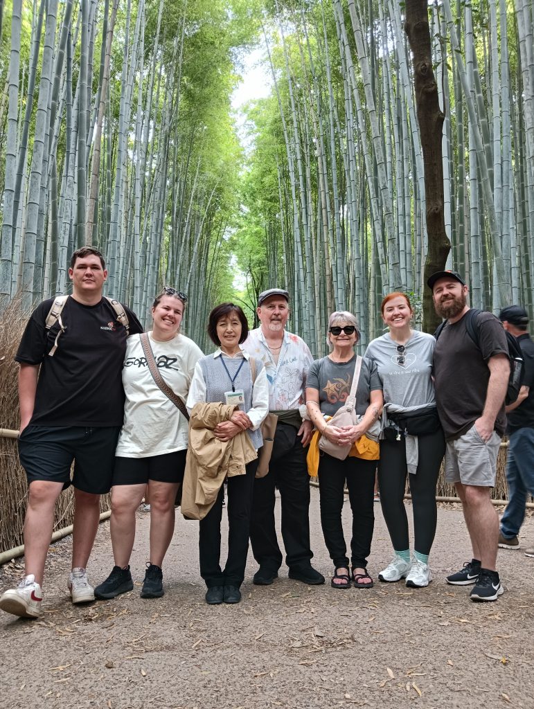 Kyoto: …Lunch (Arashiyama Park) & …Disband at Kyoto Station