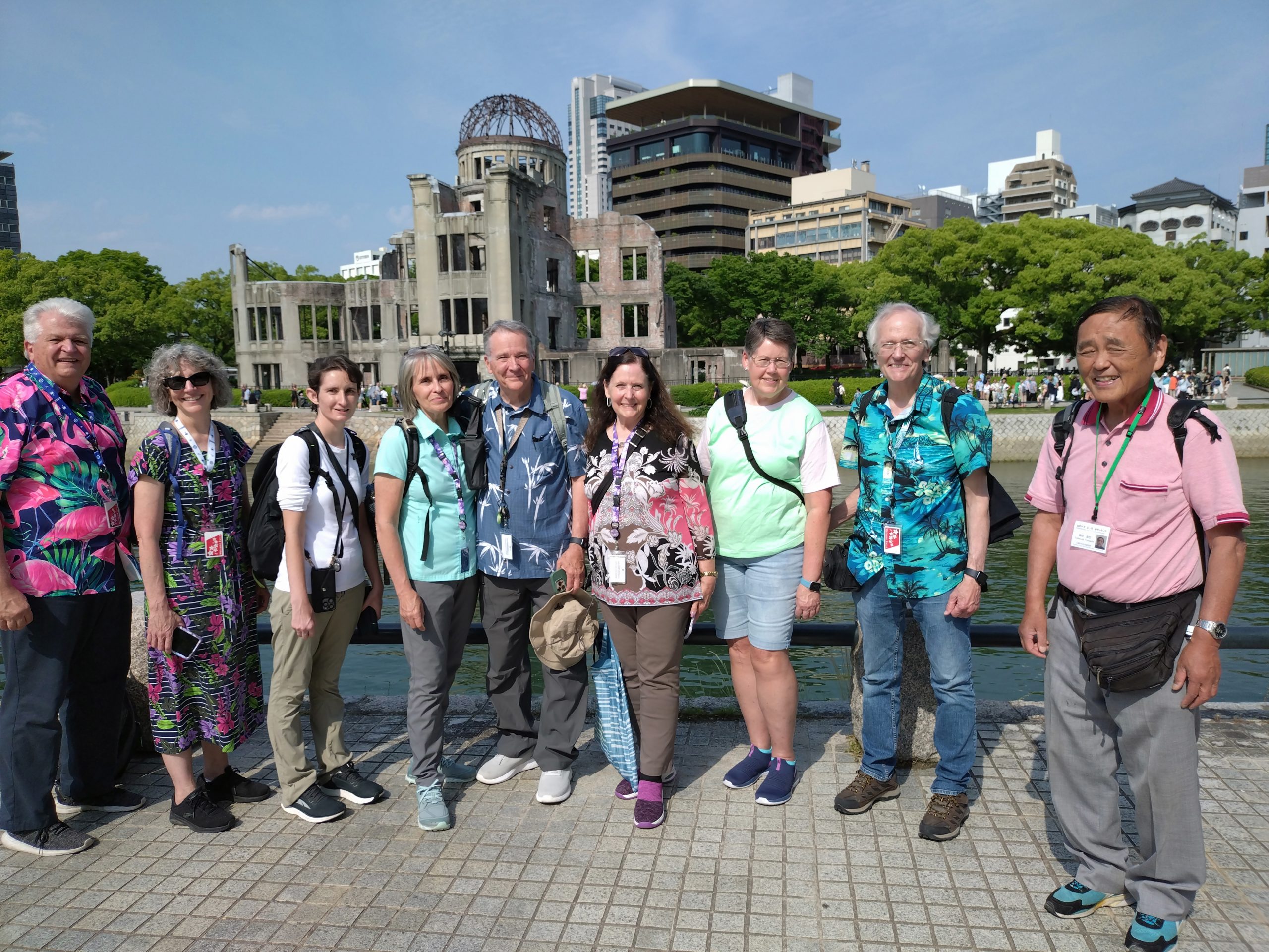 Hiroshima: Itsukaichi & front of the Atomic Bomb Dome