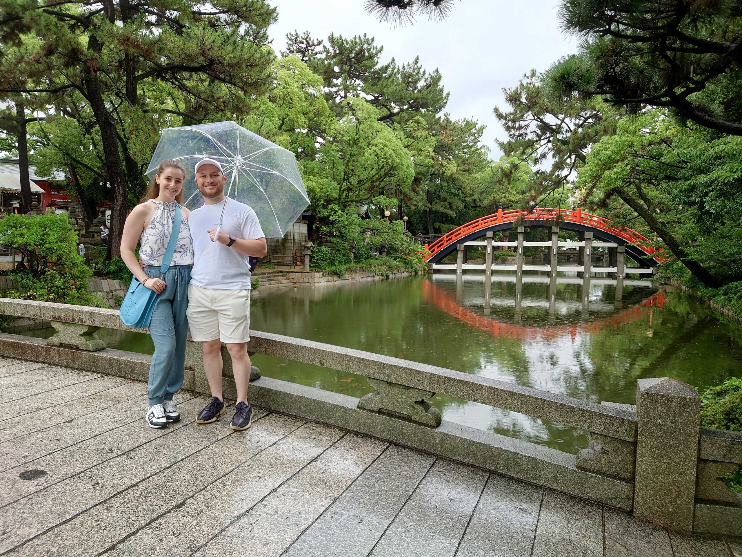 Osaka in Half a Day: @ Sumiyoshi Taisha Shrine & @ Dotonbori