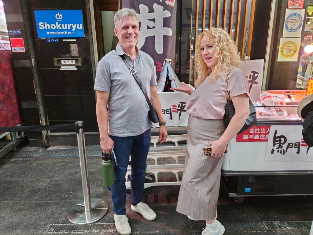Osaka in One Day: @ Kuromon Market & @ Umeda Sky Building