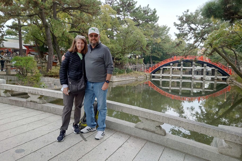 Osaka in One Day: at Sumiyoshi Taisha Shrine & at Dotonbori