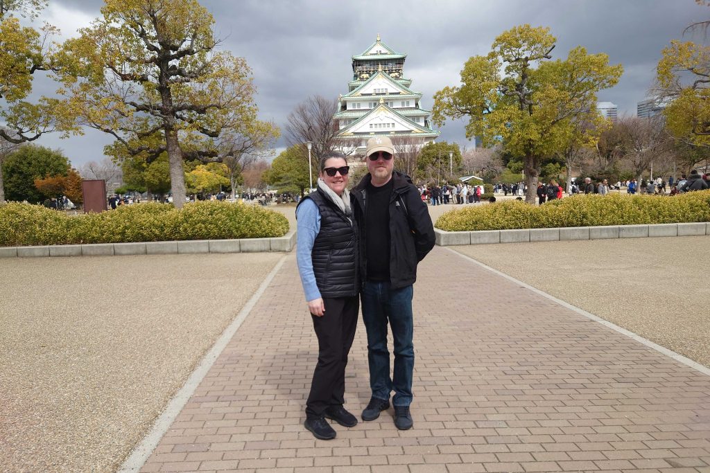 Osaka in Half a Day: @ Osaka Castle (exterior only) & @ Kuromon Market