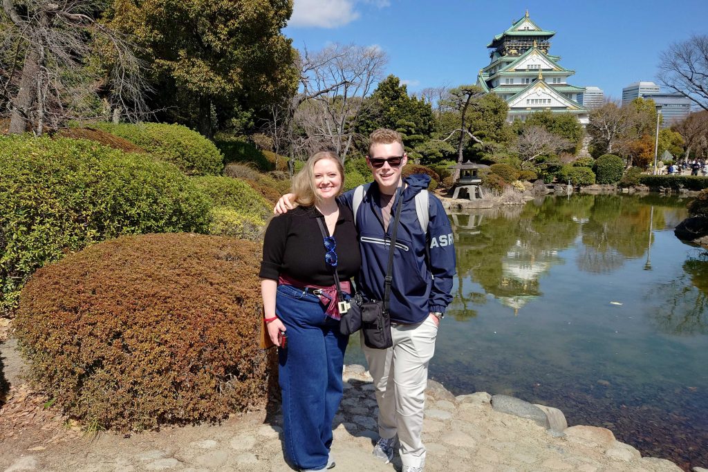 Osaka in Half a Day: @ Osaka Castle (exterior only) & @ Shinsekai