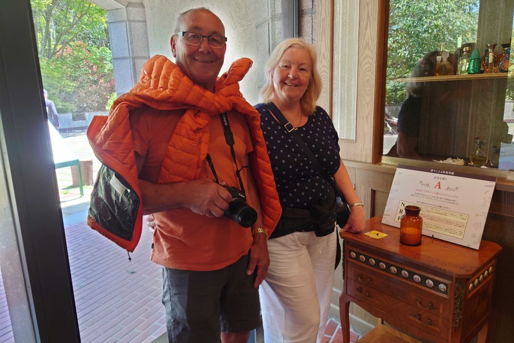 Hyogo in Half a Day: at Nunobiki Herb & at Kikumasamune Sake