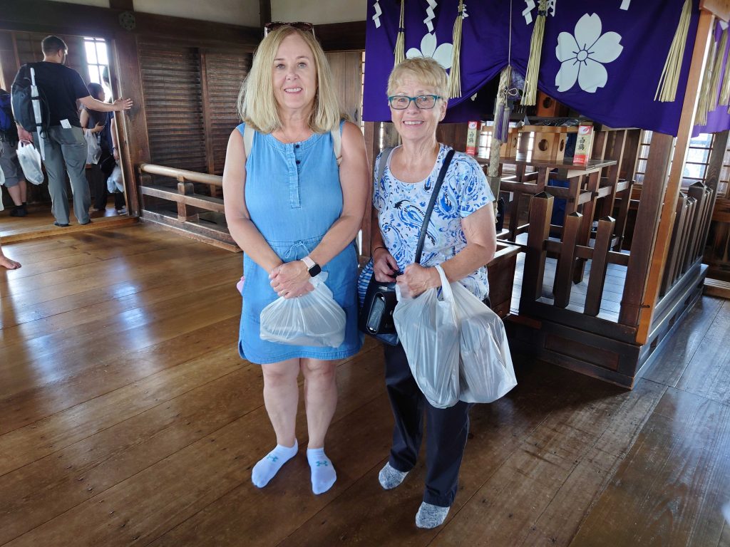 Hyogo in One Day: at Egret Himeji rooftop & at Sosha Shrine