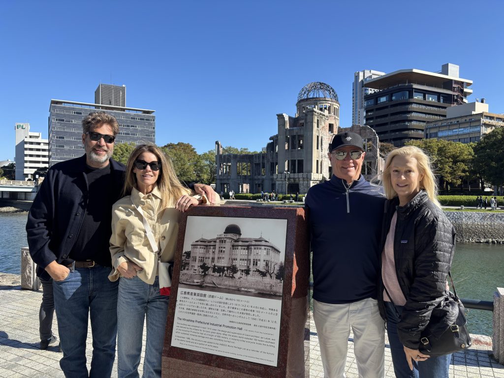 Hiroshima: Travel to the hypocenter & Travel to Motoyasu Bridge Pier
