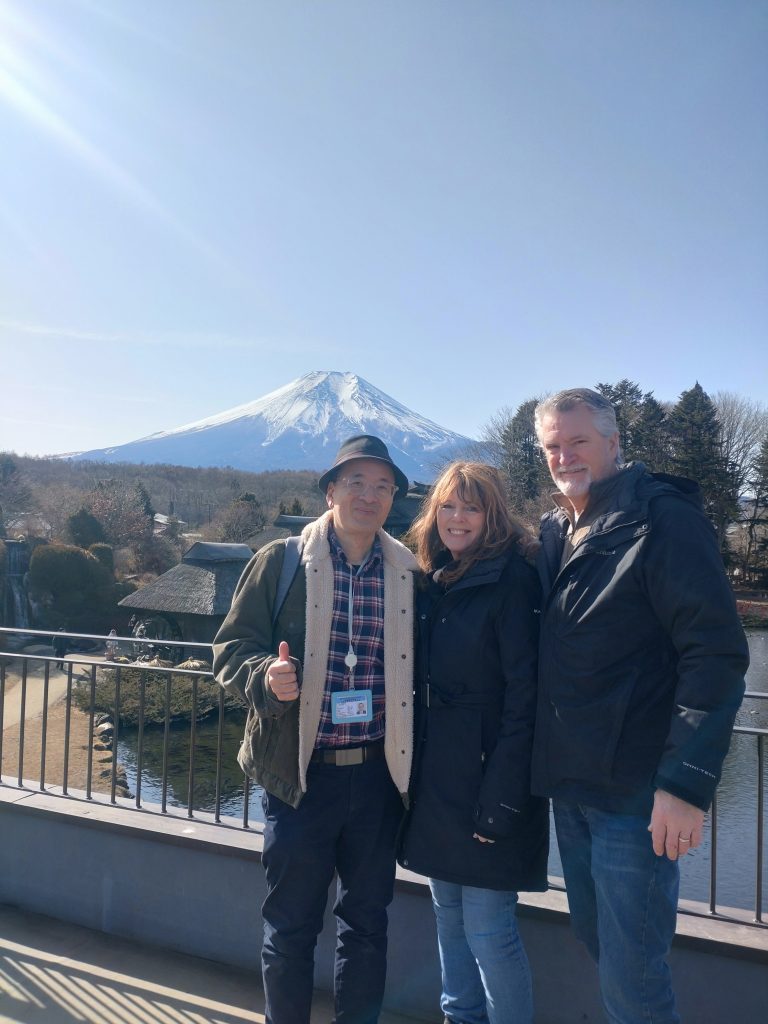 Yamanashi: Take a taxi to Kosaku & @ Oishi Park