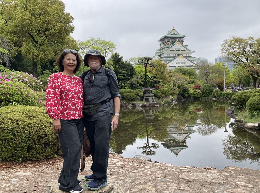 Osaka in Half a Day: @ Harukas Garden & @ Sumiyoshi Taisha