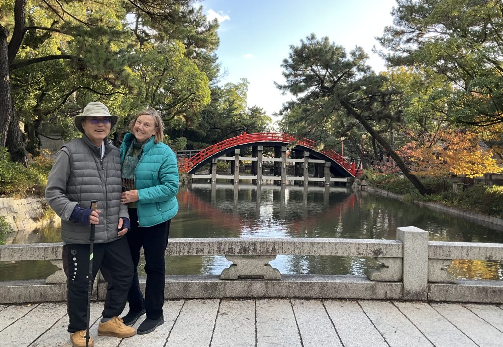 Osaka in Half a Day: @ Osaka Castle & @ Sumiyoshi Taisha