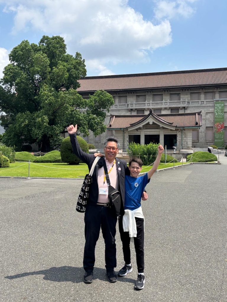 Tokyo in One Day: Met the guests at Hotel Tokyo.