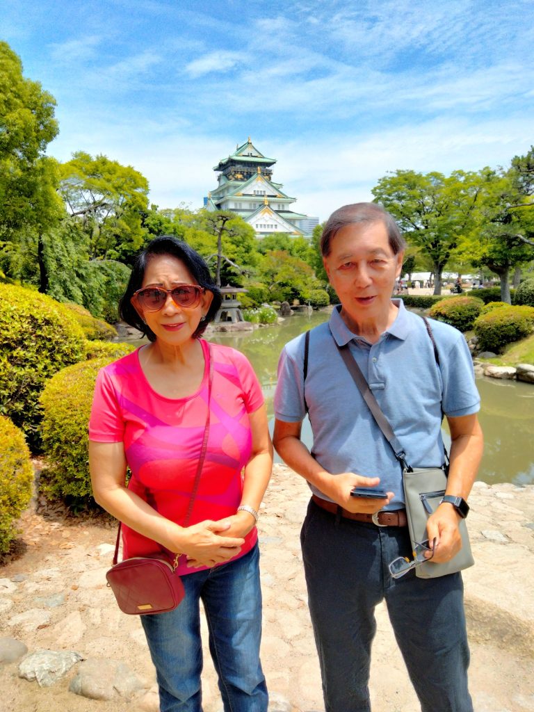 Osaka in Half a Day: Osaka Castle and stay there & Doguyasuji to hotel