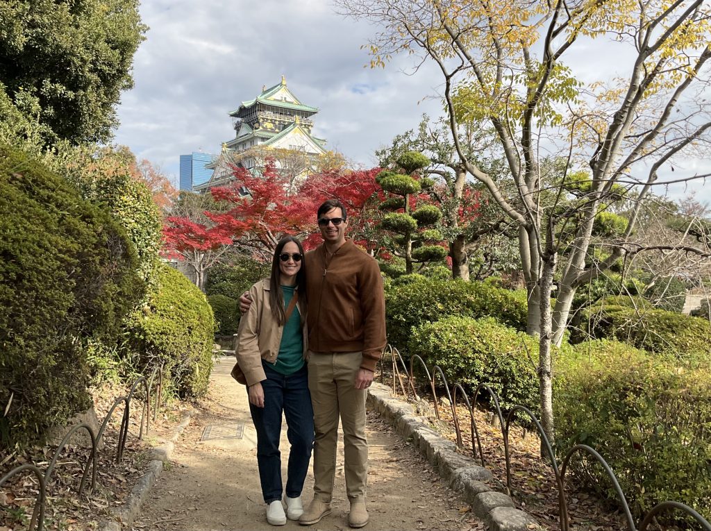 Osaka in Half a Day: @Osaka Castle & @Harukas Garden