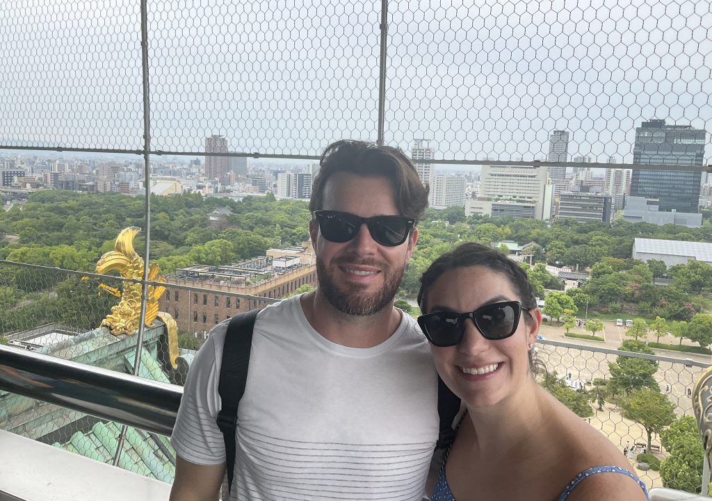 Osaka in One Day: @ Osaka Castle & @ Sumiyoshi Taisha Shrine