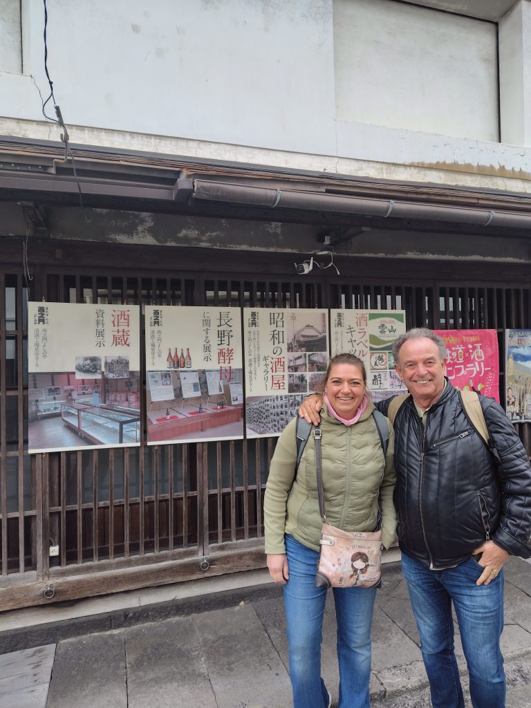 Nagano in Half a Day: In front of Nagano Station & Yoshinoya Brewery