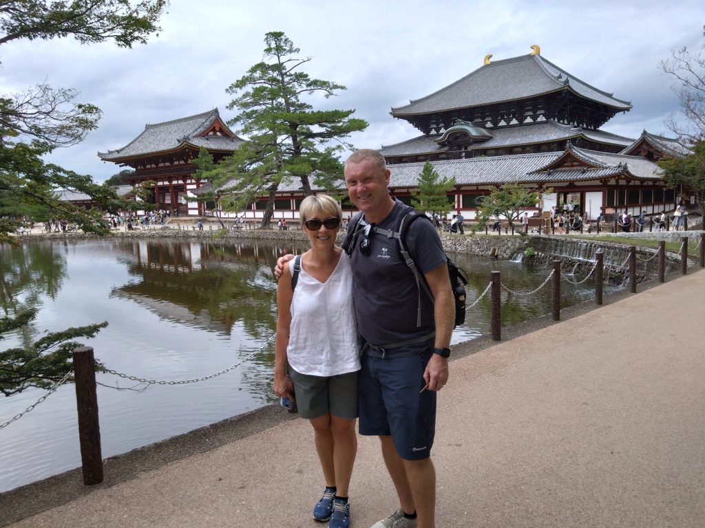 Kyoto: to 10:30   Kofukuji Temple & to 14:40   Heijo Palace Ruins