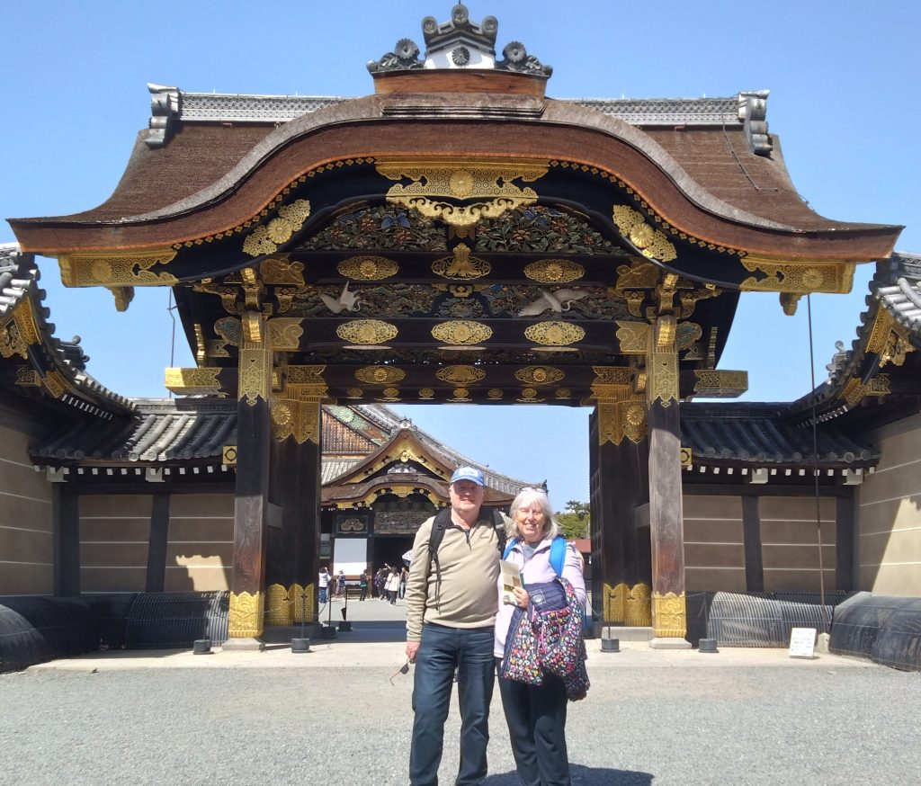 Kyoto: to  11:40       Toji Temple & to  13:30        Nijo Castle