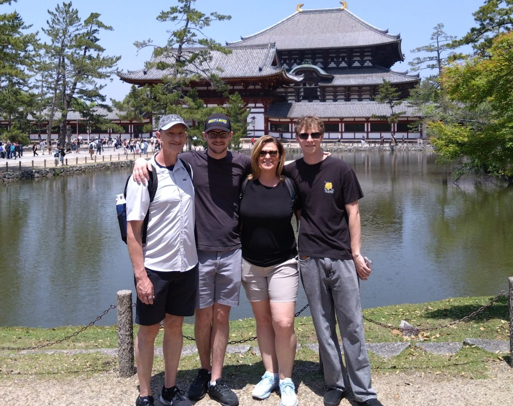 Kyoto: to 11:15  Kofukuji Temple & to 16:00  Heijo Palace Site