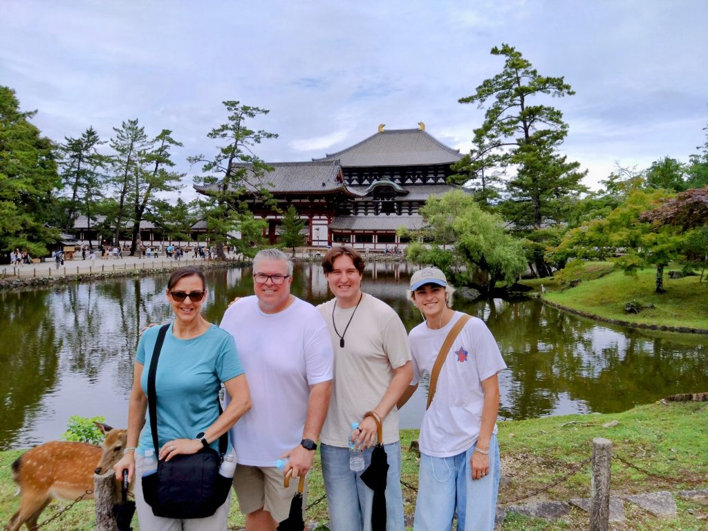 Kyoto: to 11:15   Kofukuji Temple & to 13:00    Nigatsudo Hall