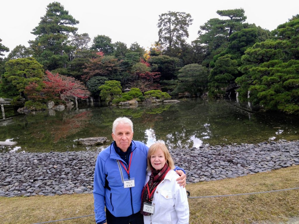 Kyoto: to 10:30          Nijo Castle & to 14:15          Ryoan-ji
