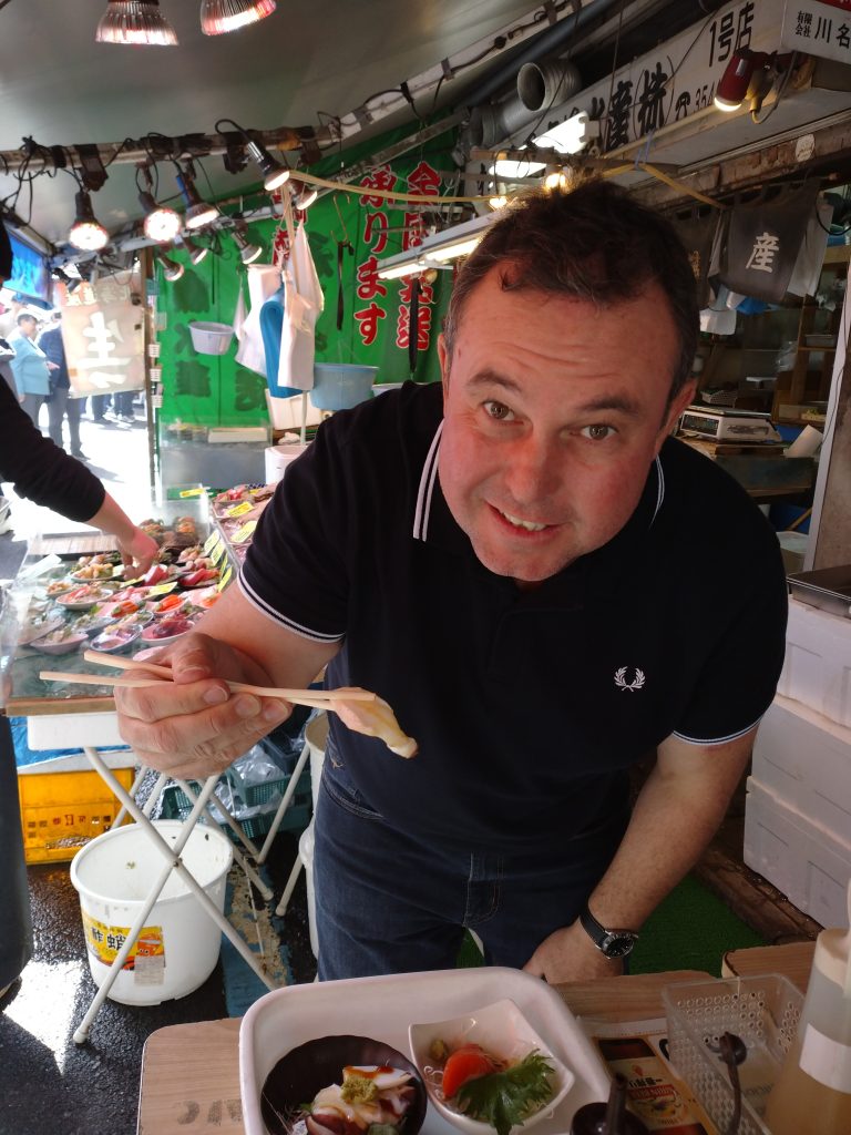 Tokyo in One Day: 1. TSUKIJI Outer & back to the Hotel Iconic Tokyo