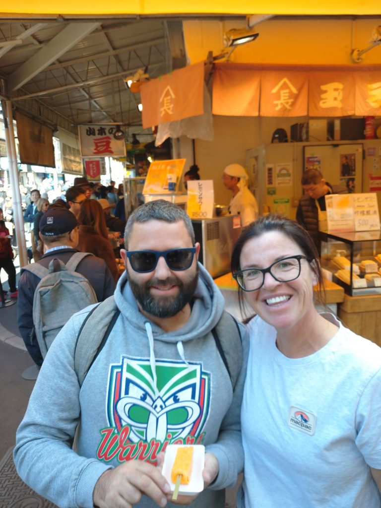 Tokyo in One Day: 1. TSUKIJI Outer Market & See off in the Ueno Park