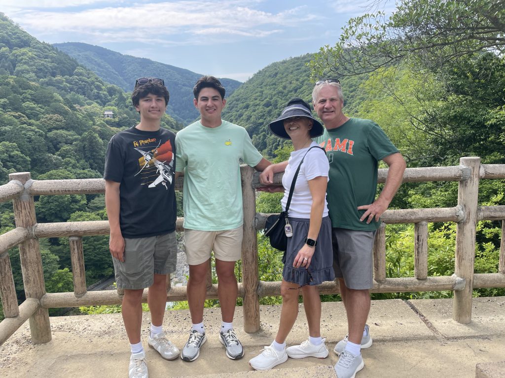 Kyoto in One Day: Hotel (waited for son) & Guide Isetan rooftop