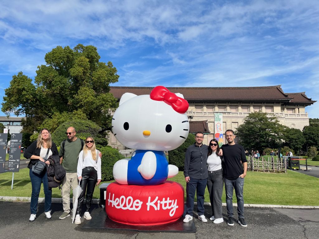 Tokyo: once everyone is gathered & Shinjuku Gyoen