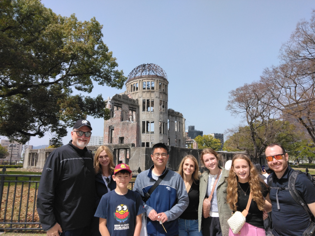 Hiroshima: move by taxi & Shukkeien Garden