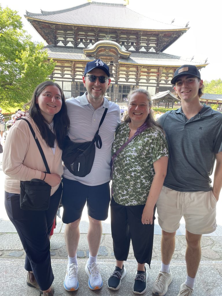 Kyoto: ~ Visit Horyu-ji Temple & hotel. Disband.