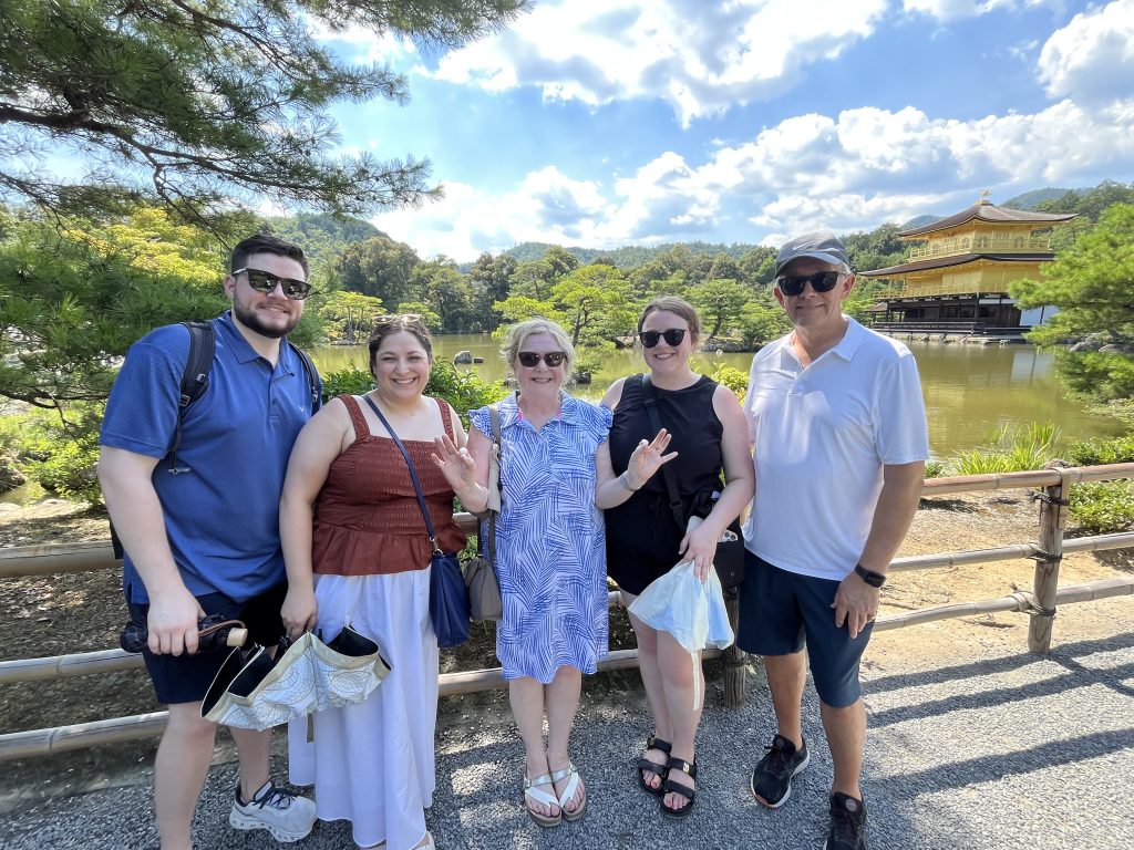 Kyoto: @ Otagi Nenbutsu-ji Temple & @ Kinkaku-ji Temple