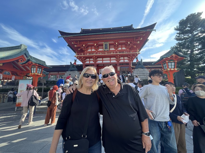 Kyoto in One Day: Kyoto→Inari　JR 150 yen & Sightseeing at Kinkaku-ji