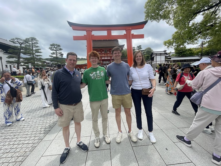 Osaka in One Day: Kyoto → Inari　150 yen　JR