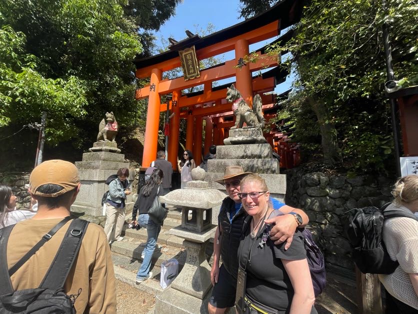 Kyoto in One Day: Kyoto→Inari  JR 150 yen & Nijo Castle sightseeing