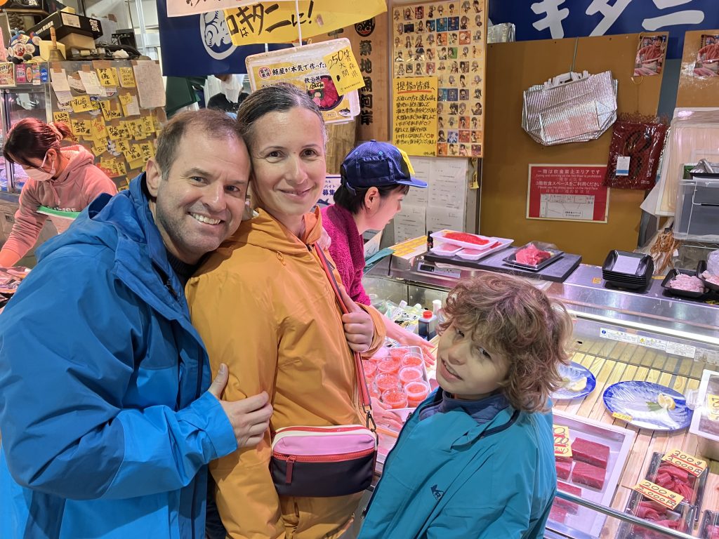 Tokyo in Half a Day: @ Toyosu Market & @ Asakusa