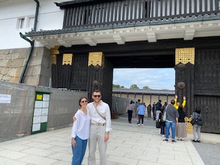 Kyoto: Nijo Castle visit & Kyoto Station Skywalk stroll
