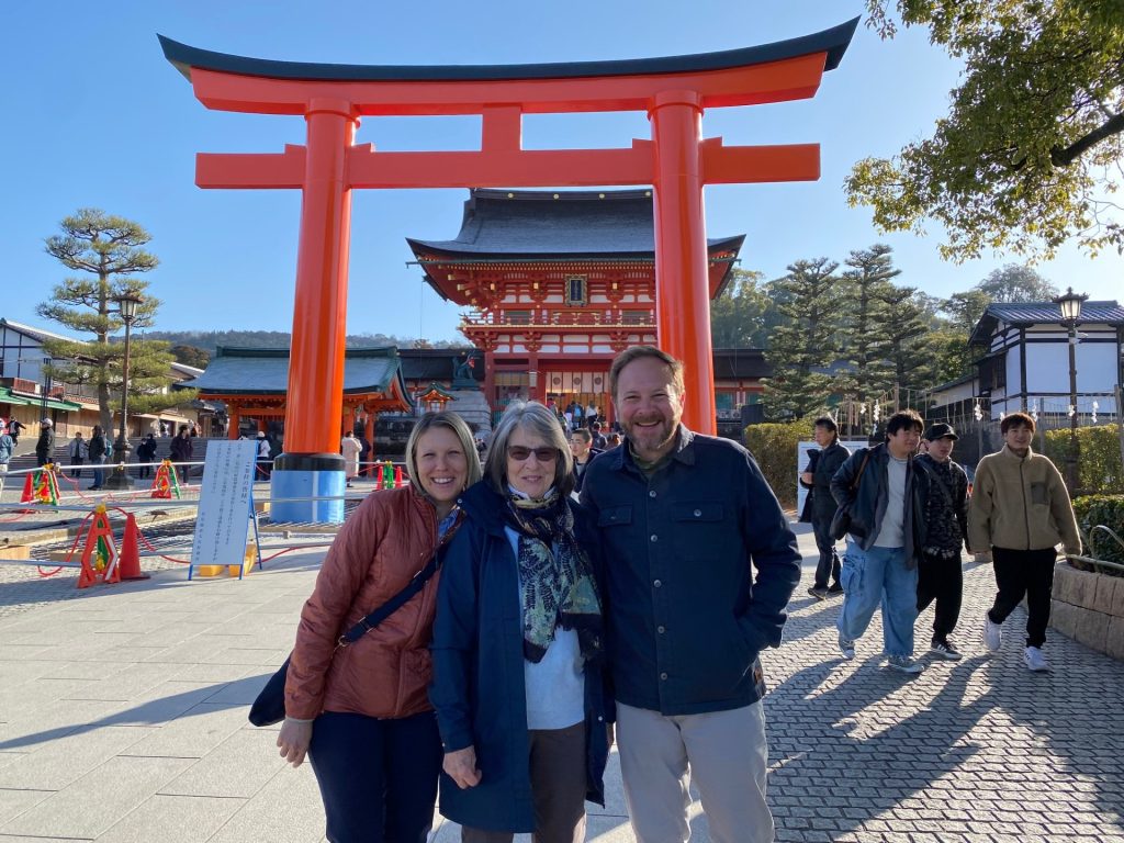 Kyoto: Fushimi Inari Taisha & Said farewell at the hotel.