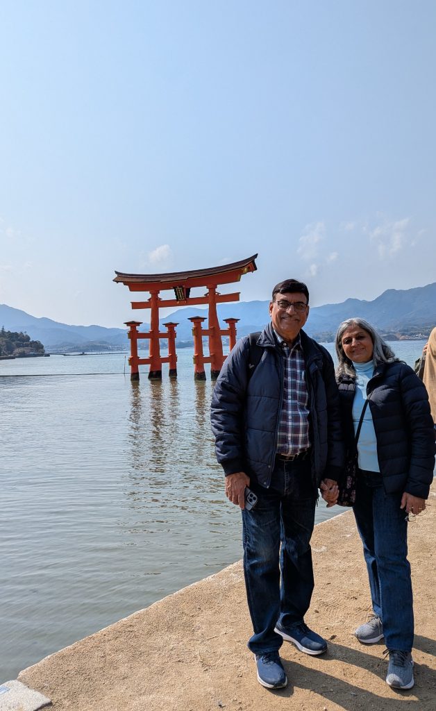 Hiroshima in One Day: Boarded JR Ferry. To Miyajima