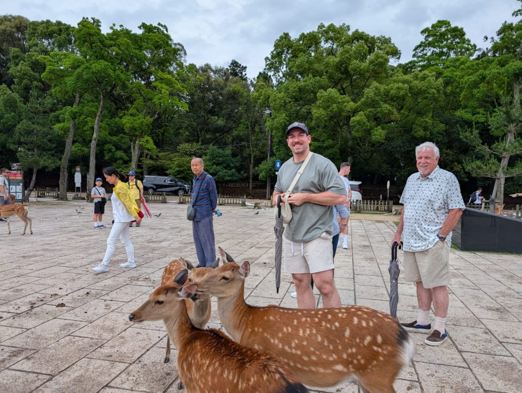 Nara in One Day: Bus (250yen each): & Yoshikien Garden