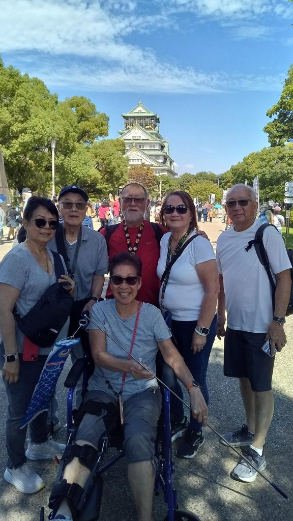 Osaka: Osaka Castle by private car & Doguyasuji shopping street