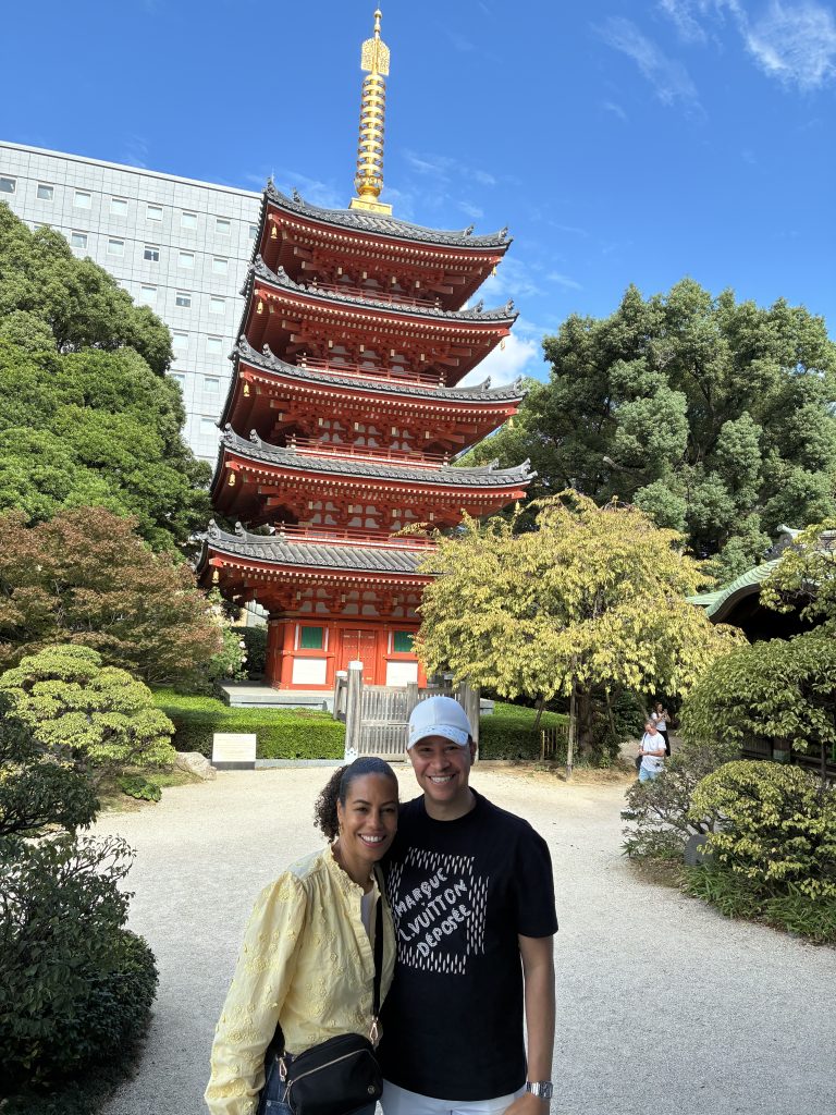 Fukuoka: Tochoji Temple & Dining and shopping in Tenjin